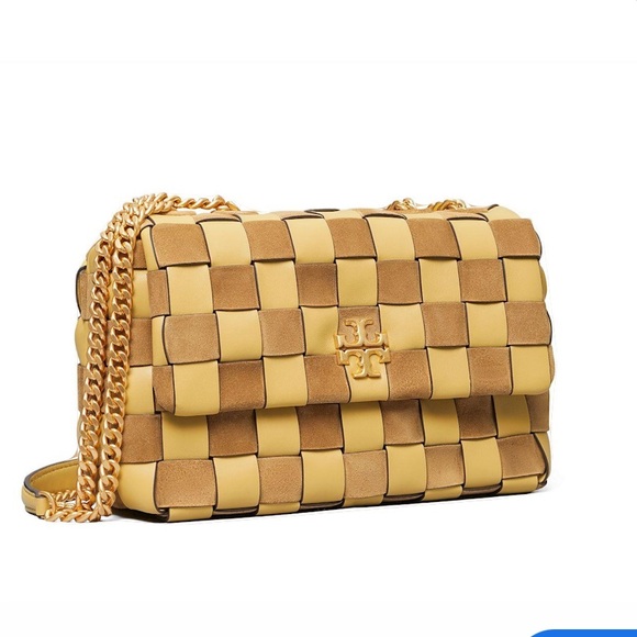 Tory Burch Kira Small Woven Convertible Shoulder Bag/Crossbudy - Picture 4 of 13